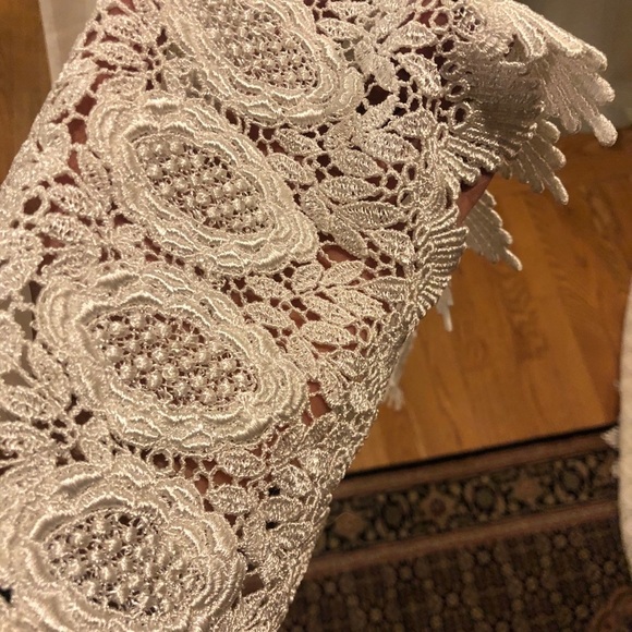 Sheers Curtains cotton Lace brand new 8 pieces - Picture 5 of 12